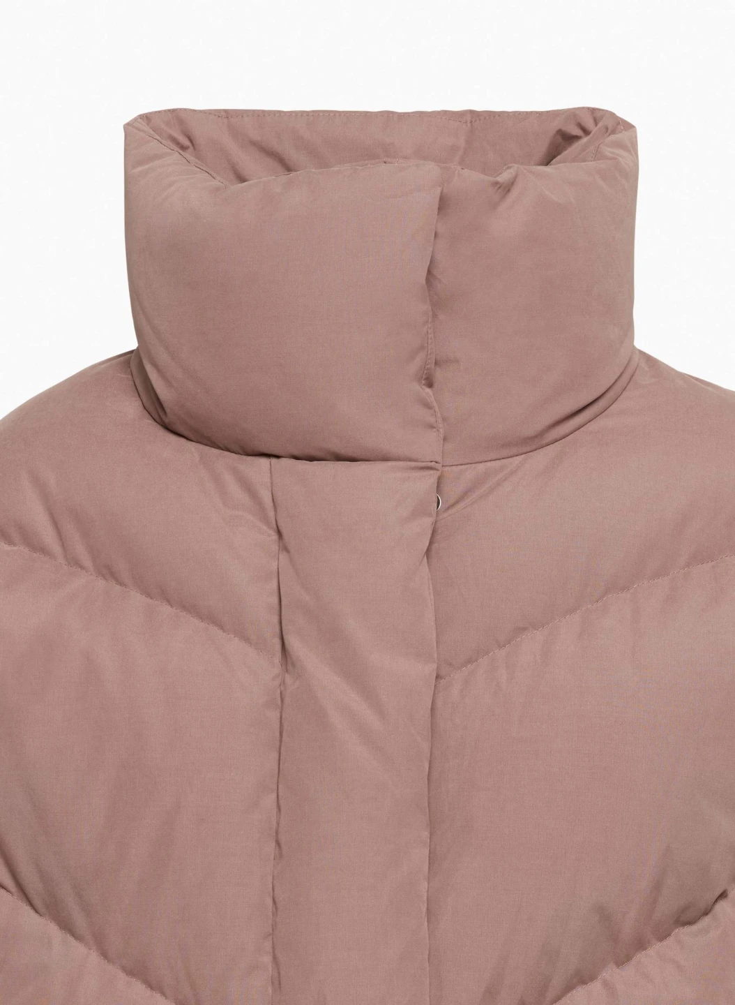 Aritzia Cloud Puff Puffer Jacket Dusty Pink - photo 3