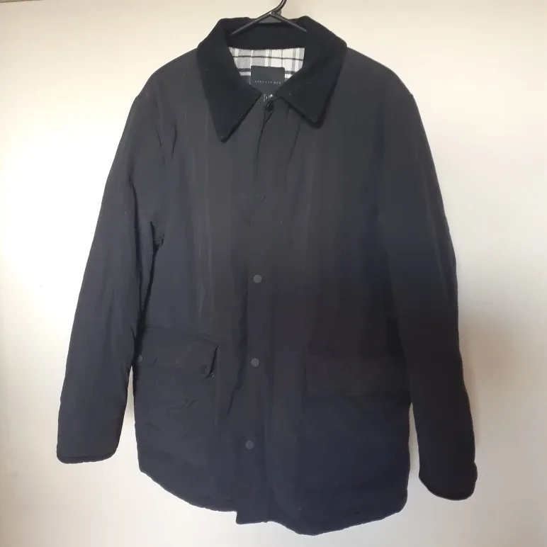 SPAO For Men Black Coat Size 105