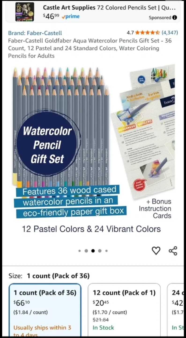 (NEW) Faber-Castell Goldfaber Pencils (retail $75) 🎁 -#Cleanout image indicator(5)
