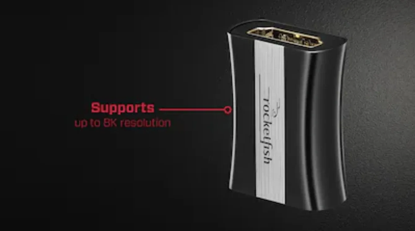 Rocketfish HDMI Coupler - Supports 8K image indicator(2)