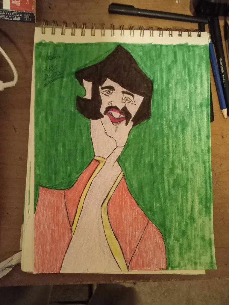 The Beatles Drawing Illustration by Custom Artist Sherwin image indicator(2)