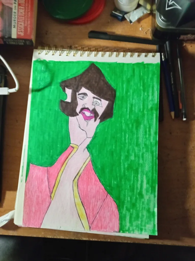 The Beatles Drawing Illustration by Custom Artist Sherwin image indicator(4)