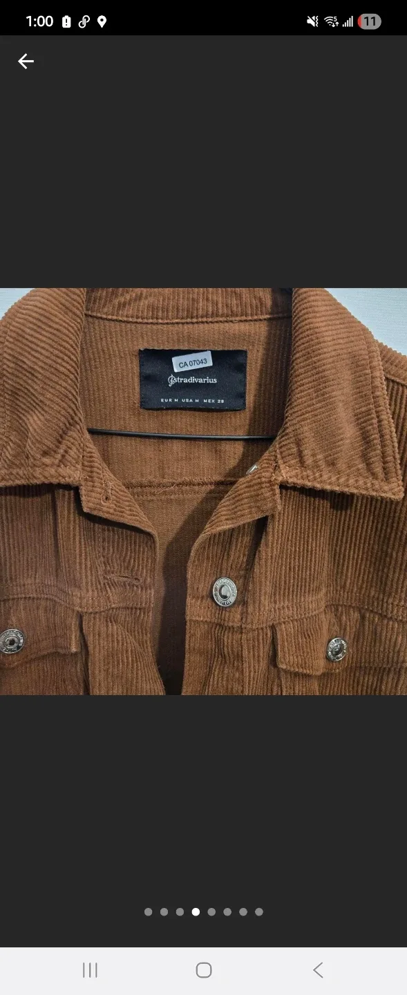 #Cleanout size M Stradivarius Corduroy Jacket image indicator(6)