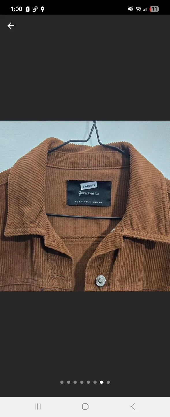 #Cleanout size M Stradivarius Corduroy Jacket image indicator(7)