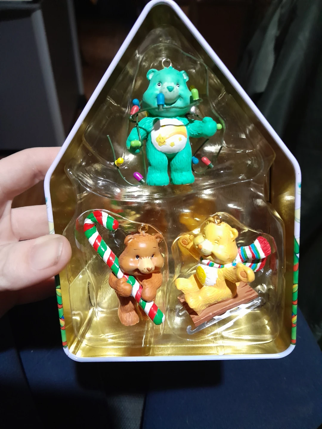 Care Bears Ornaments - Funshine, Tenderheart, Wish Bear