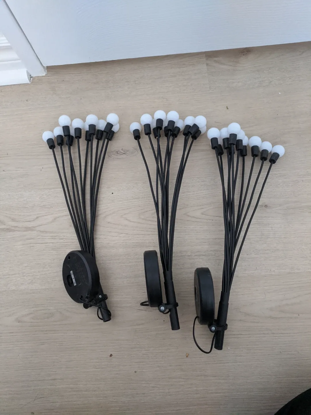 Solar Powered Firefly Lights - Set of 3