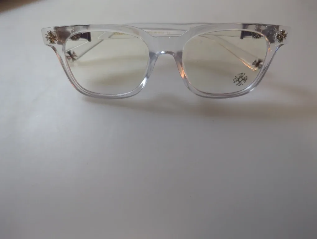 Chrome Hearts Clear/silver Glasses