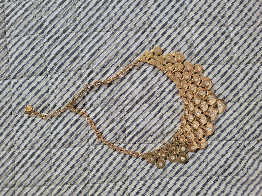 Gold Tone Statement Necklaces #Cleanout image indicator(3)