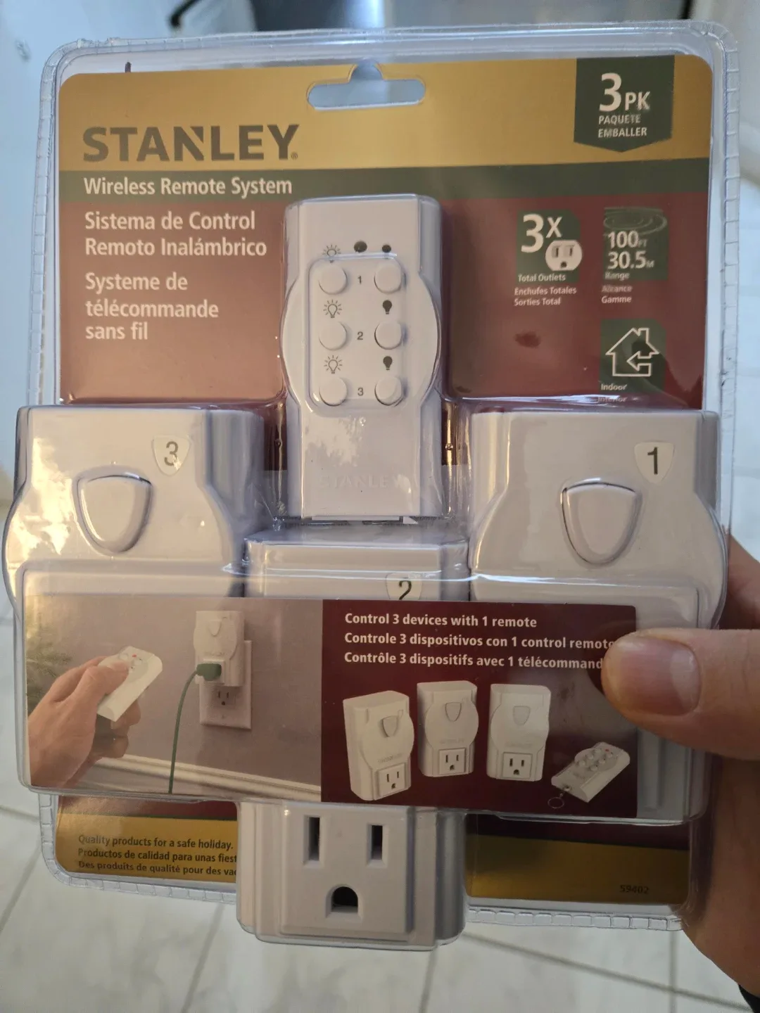 Stanley wireless remote system image indicator(5)