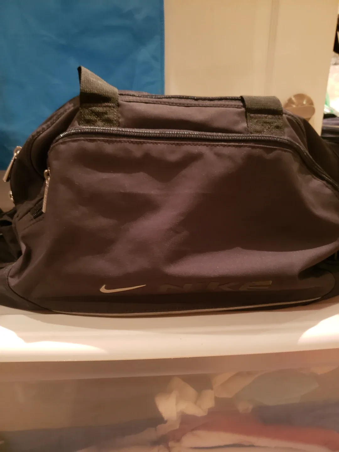 Nike Black Duffle Bag