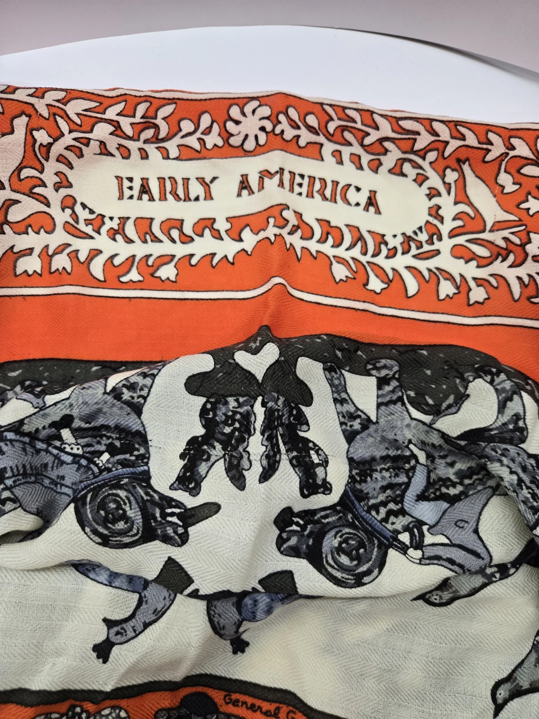 Hermès Paris Scarf - Early America Design