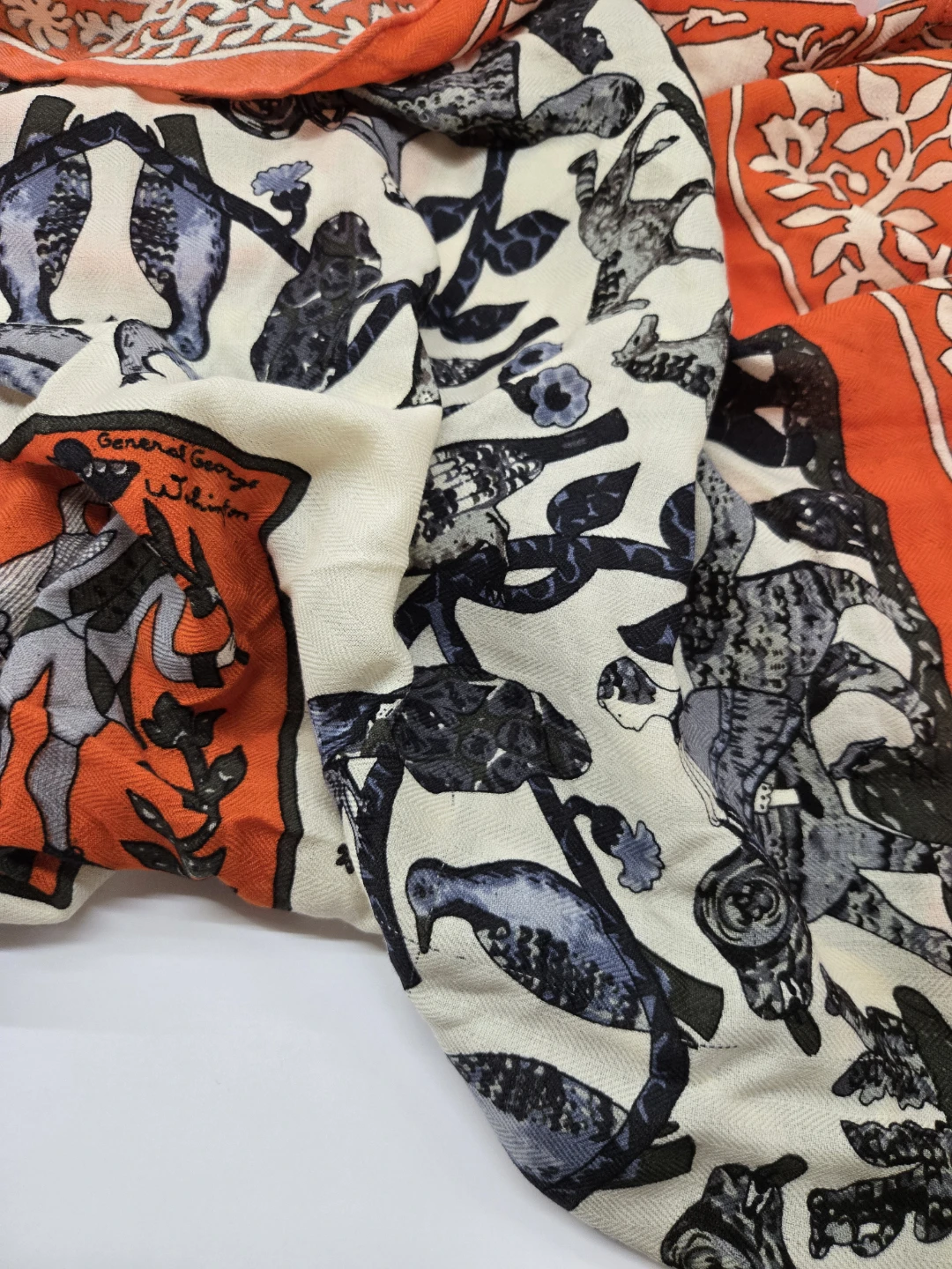 Hermès Paris Scarf - Early America Design - photo 2