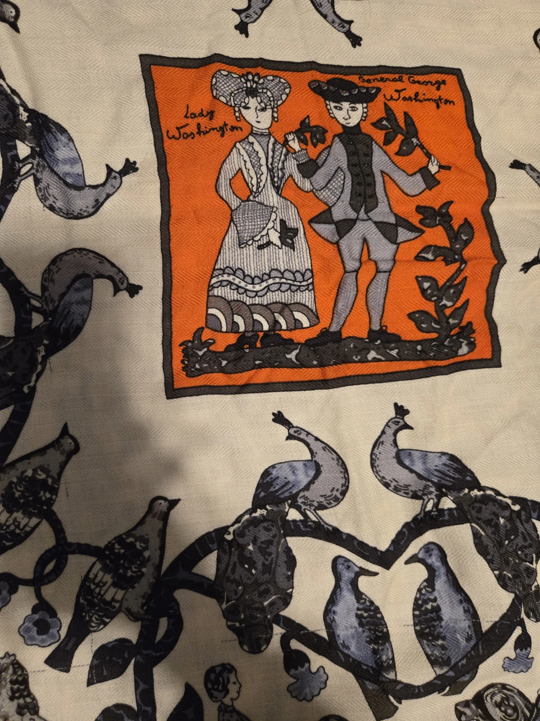 Hermès Paris Scarf - Early America Design - photo 5
