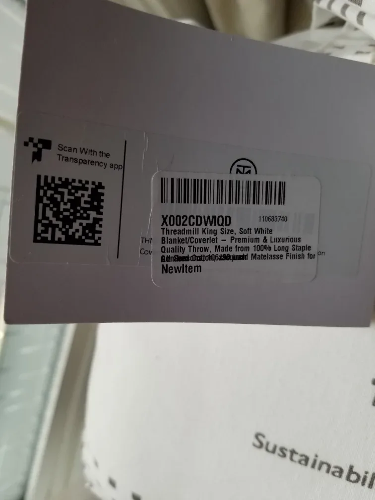 Brand New Threadmill King Size Blanket image indicator(3)