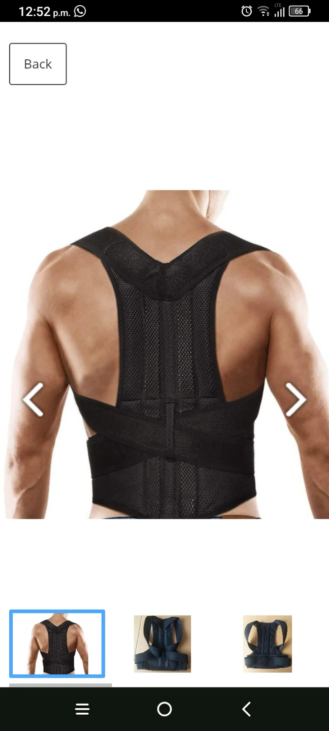 BRAND NEW BACK BRACE FOR MEN AND WOMEN SIZE XL - photo 2