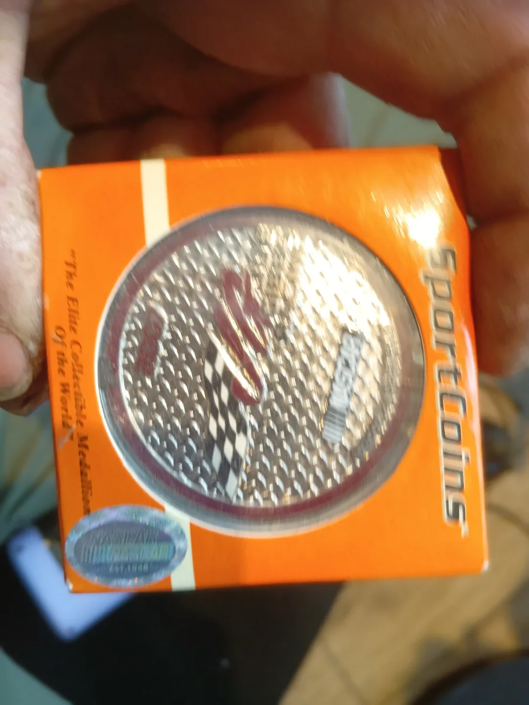 NASCAR Tony Stewart SportCoins Medallion