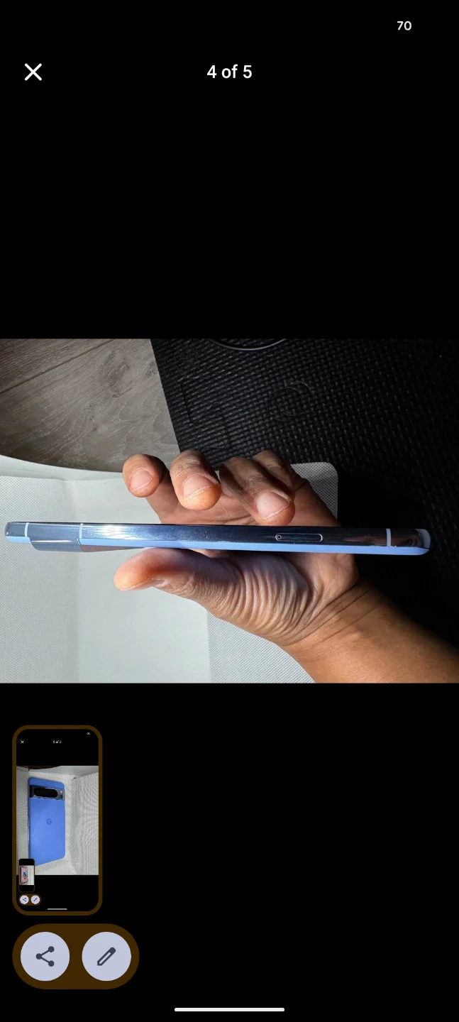 Selling My Google Pixel 8pro 256gb, Light Blue, Price Is Firm! - photo 3