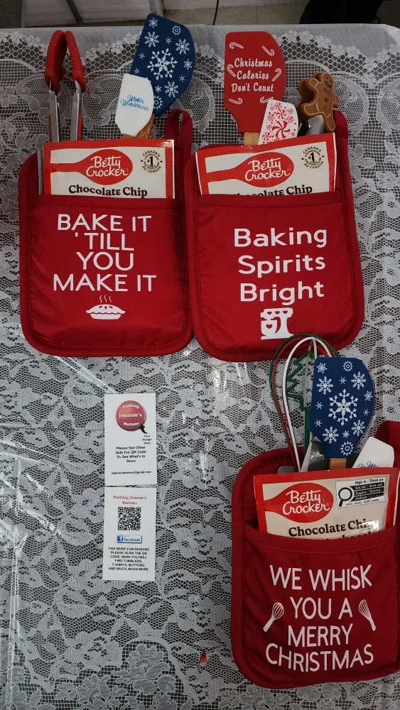 Baking Set with Oven Mitt