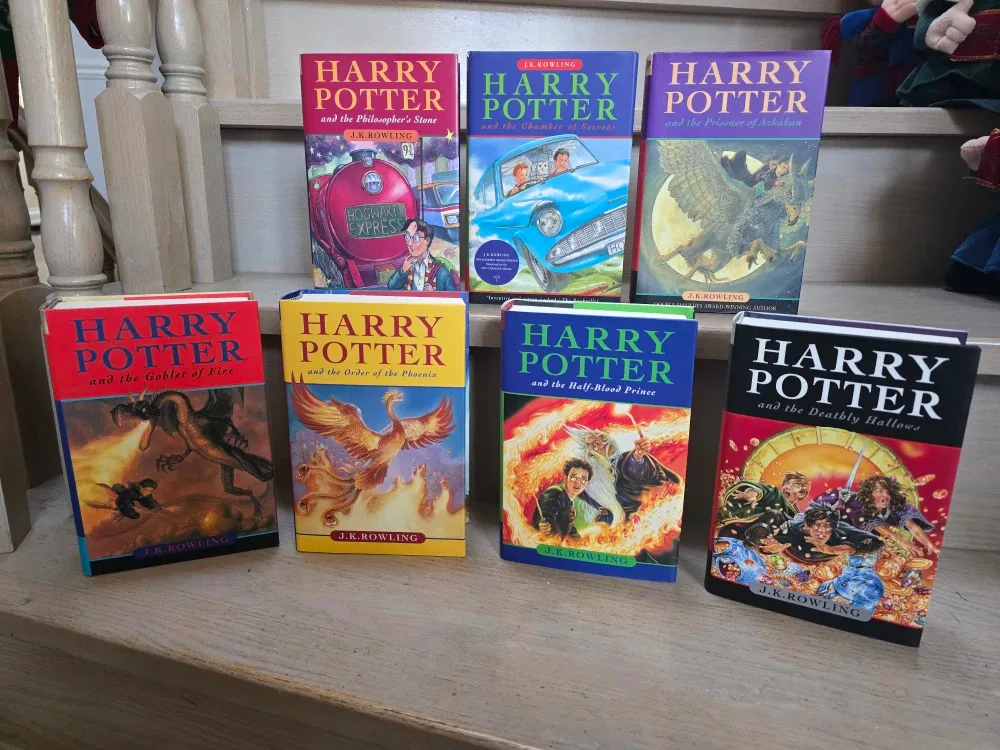 Harry Potter Full Book Set Hardcover and Dust Jackets