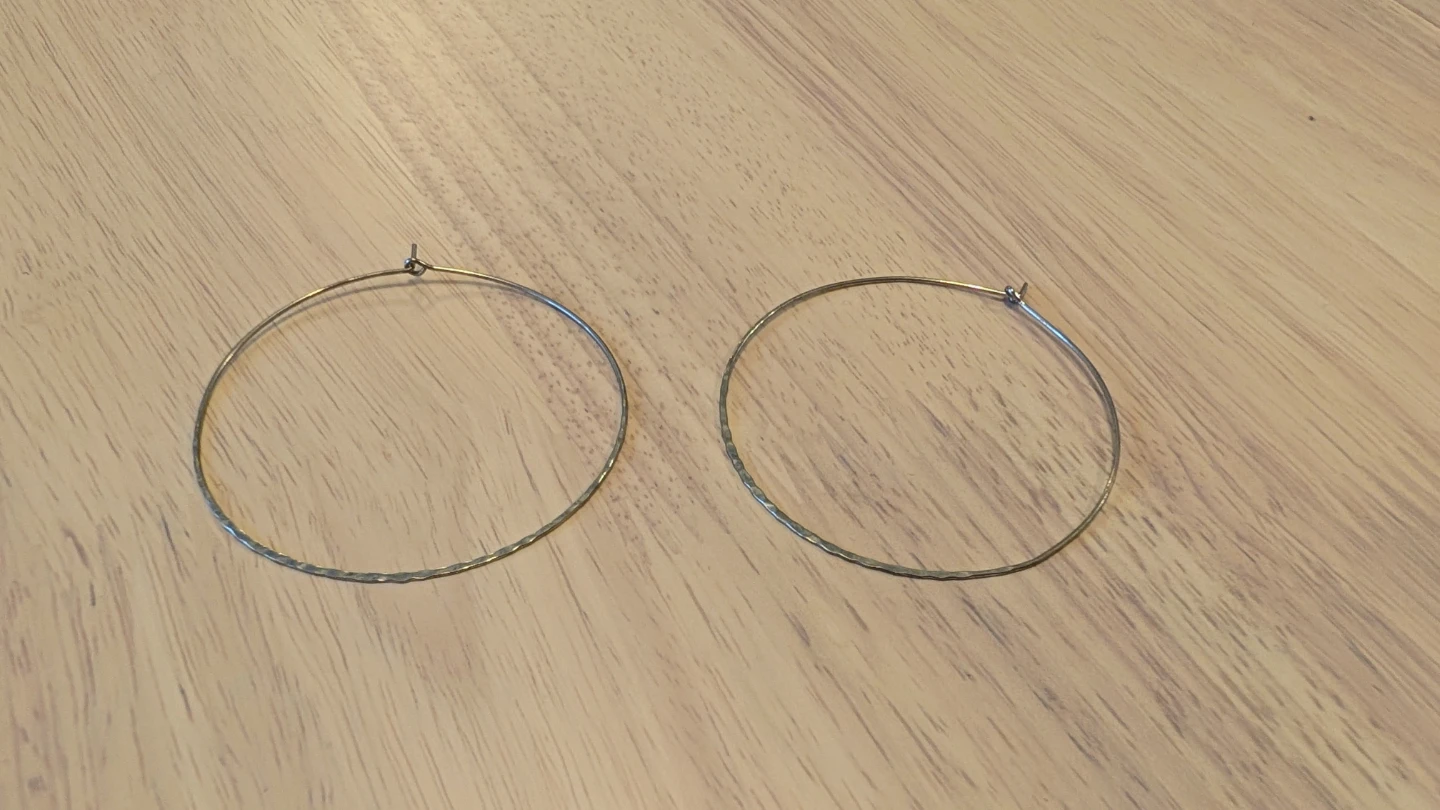 Brand New Large Hoop Earrings