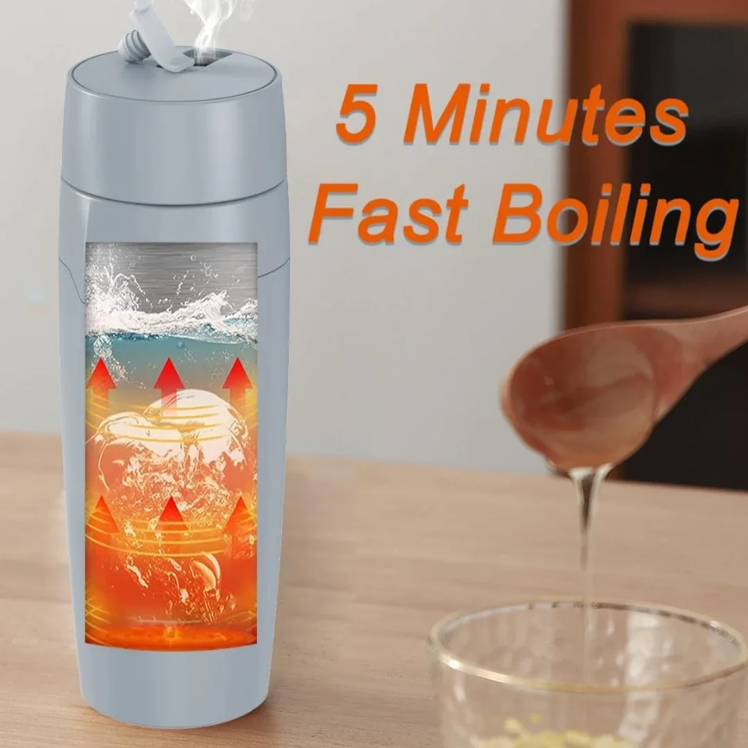 Portable Electric Kettle Boiler, Small Electric Travel Kettle,..