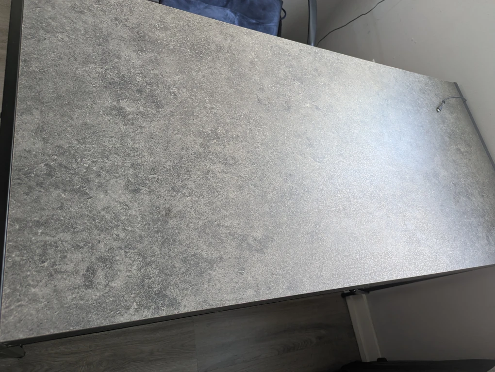 Grey Desk with Drawers - photo 3