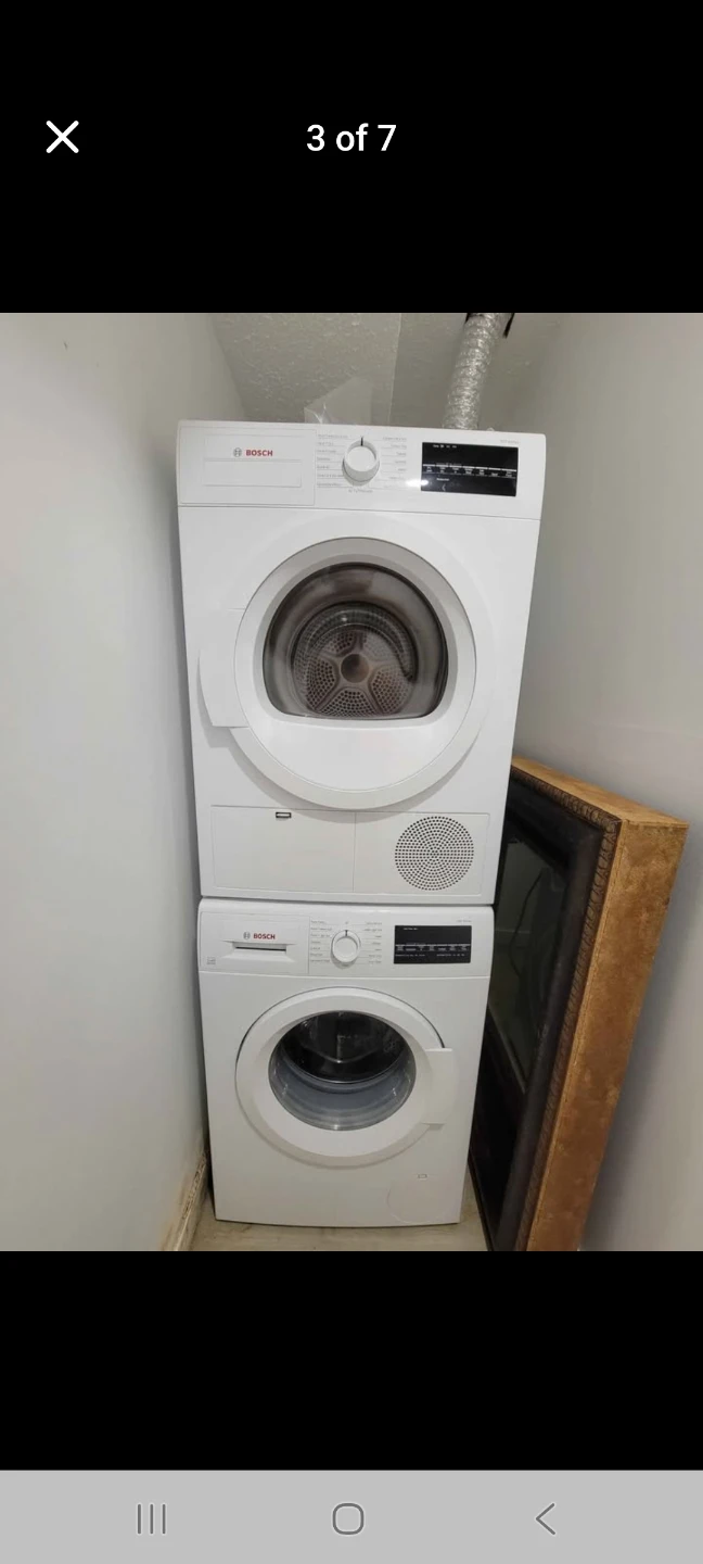 Bosch 300 Series Washer & Dryer Set - photo 3
