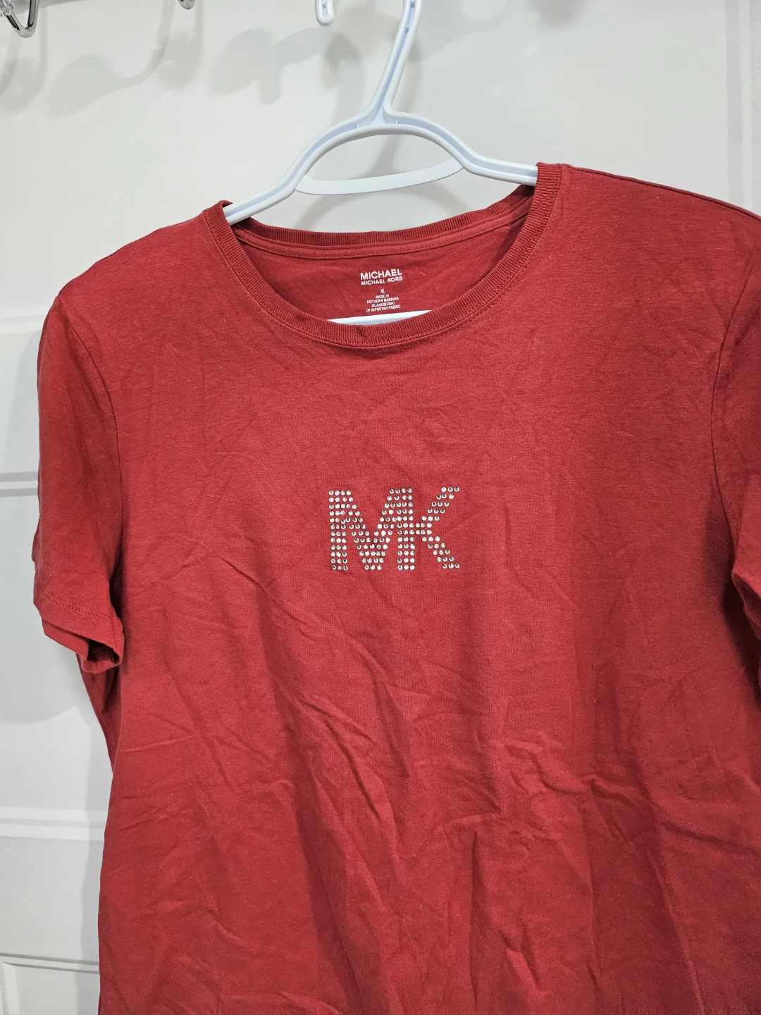T-shirt Michael Kors Rouge Taille XL - photo 2
