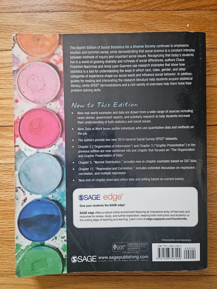 Social Statistics for a Diverse Society - Textbook image indicator(2)