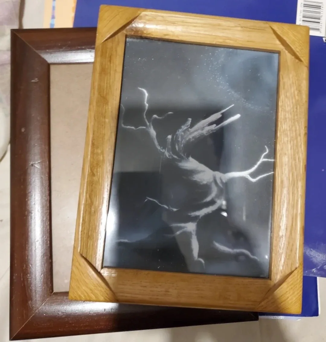 Two picture frames