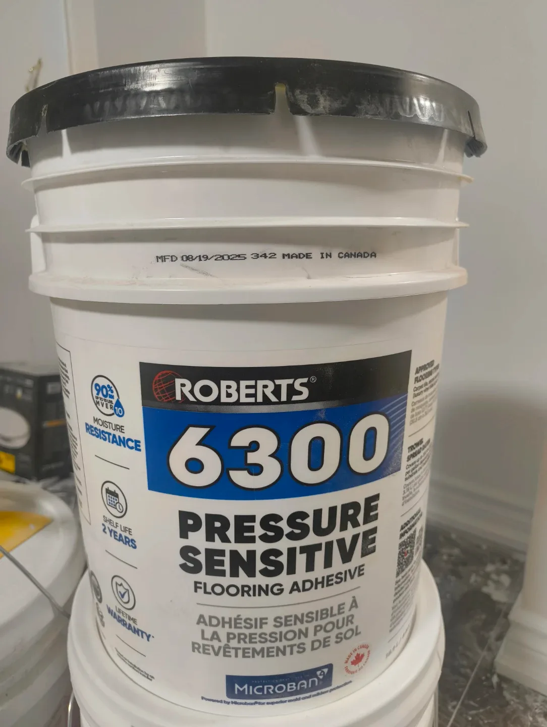 Roberts 6300 Pressure Sensitive Flooring Adhesive