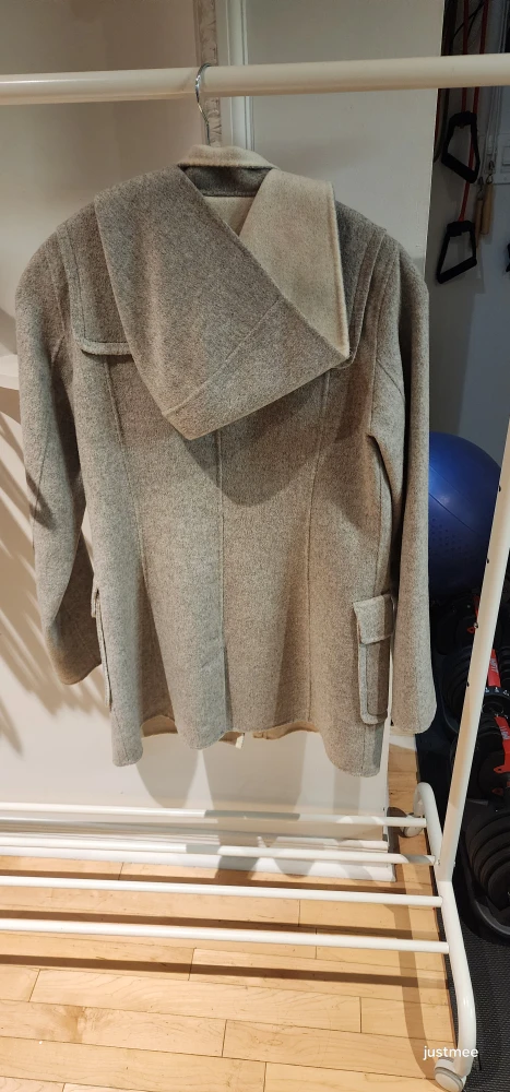 Banana Republic Grey Wool Duffle Coat XS #cleanout - photo 3