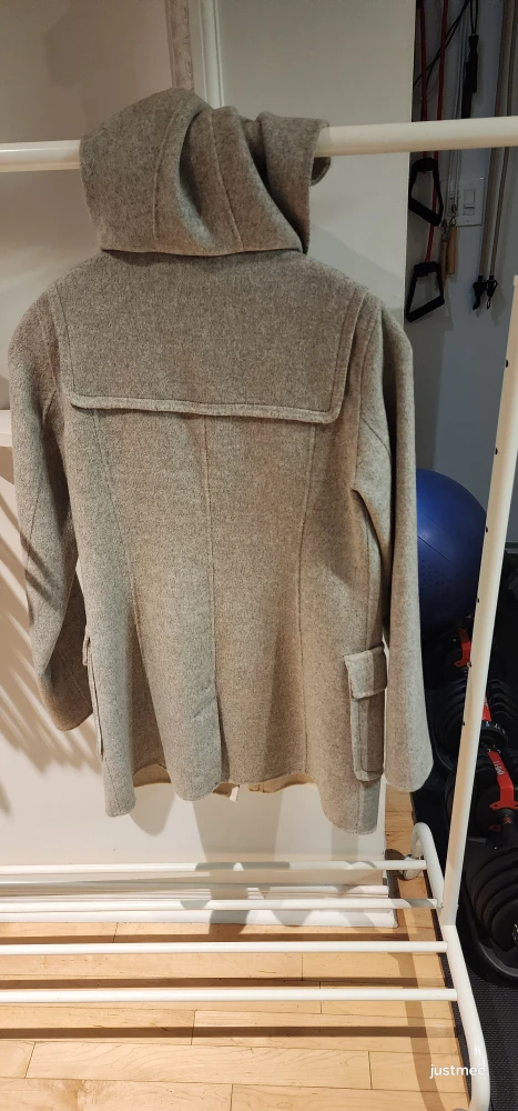 Banana Republic Grey Wool Duffle Coat XS #cleanout - photo 4