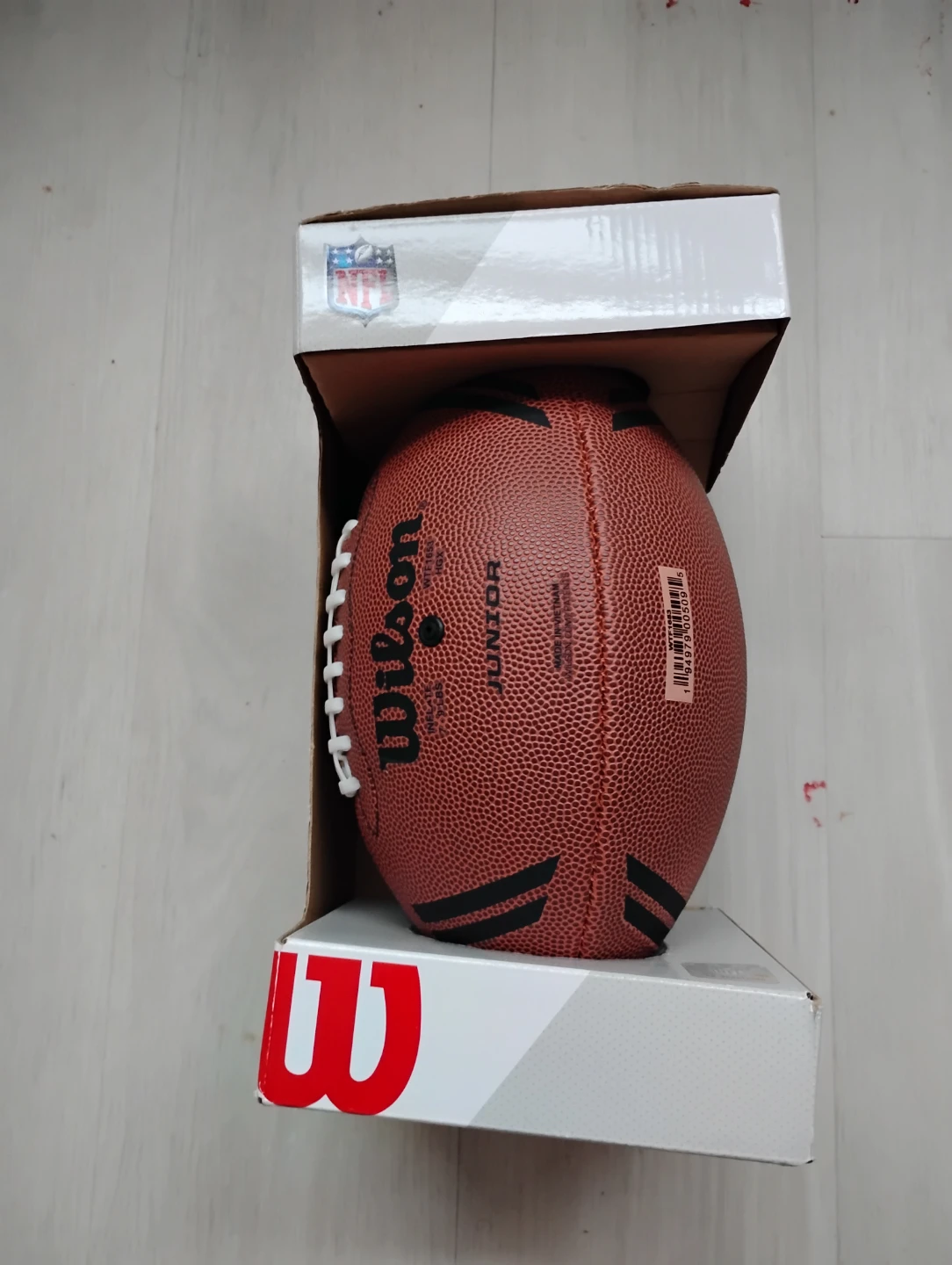 New Wilson NFL Silver Series Junior Football - photo 3
