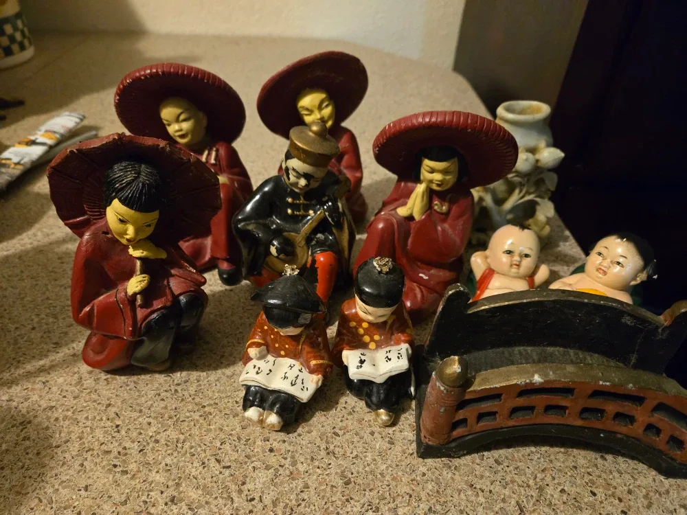 Vintage Asian Figurines