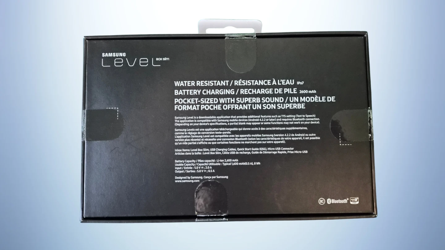 Samsung Level Box Slim Bluetooth Speaker - New - photo 3