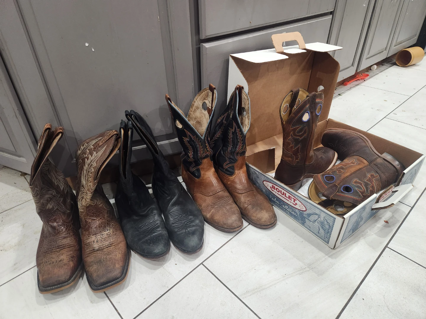 Cowboy Boots Size 9 and 10