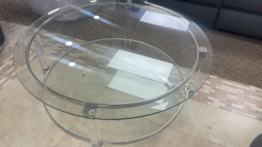 Round Glass Coffee Table