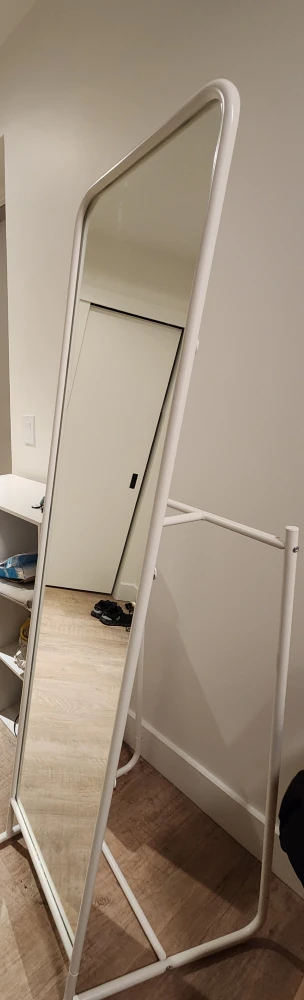 IKEA KNAPPER Standing Mirror - White - photo 4