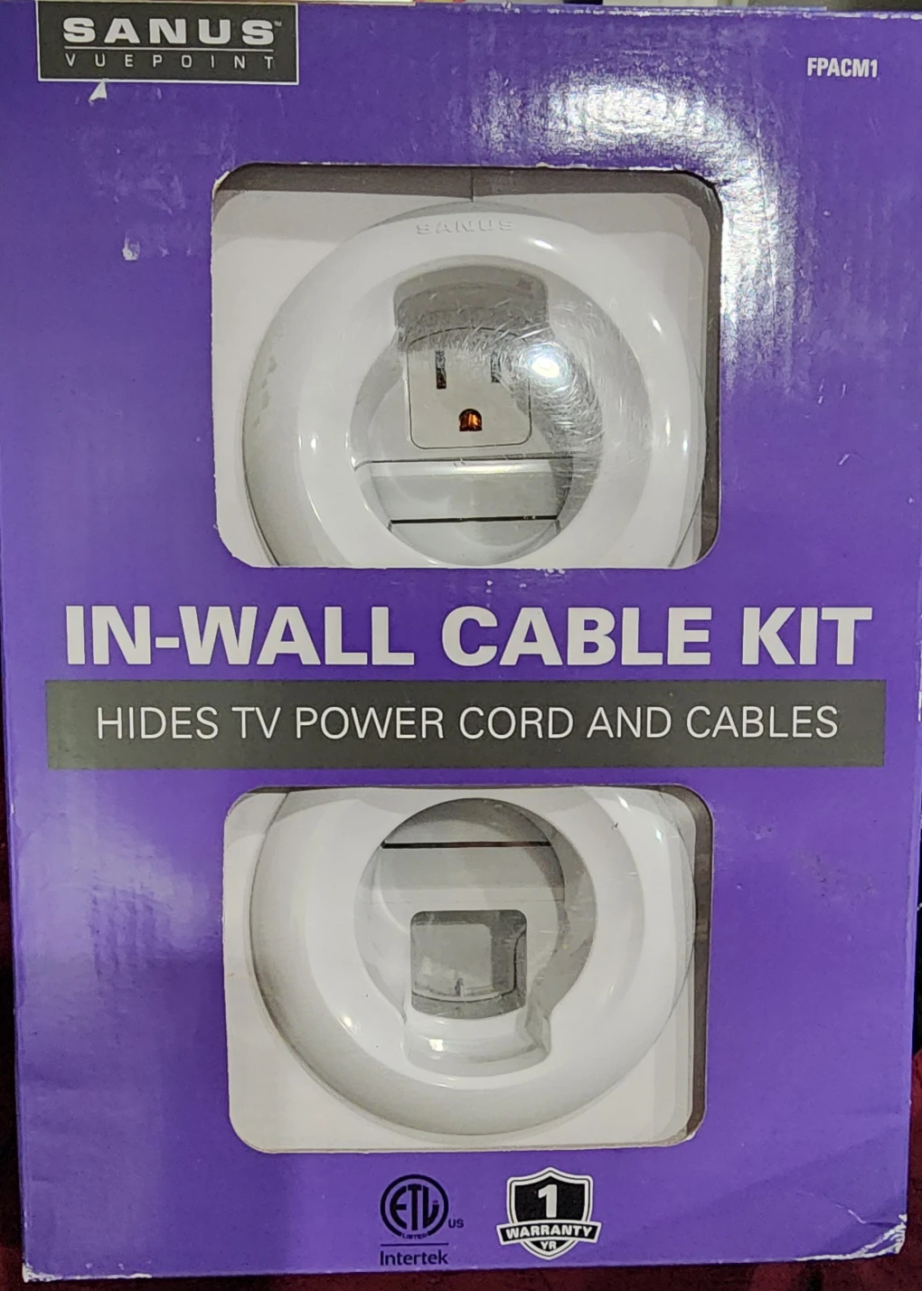 Sanus VuePoint In-Wall Cable Kit FPACM1