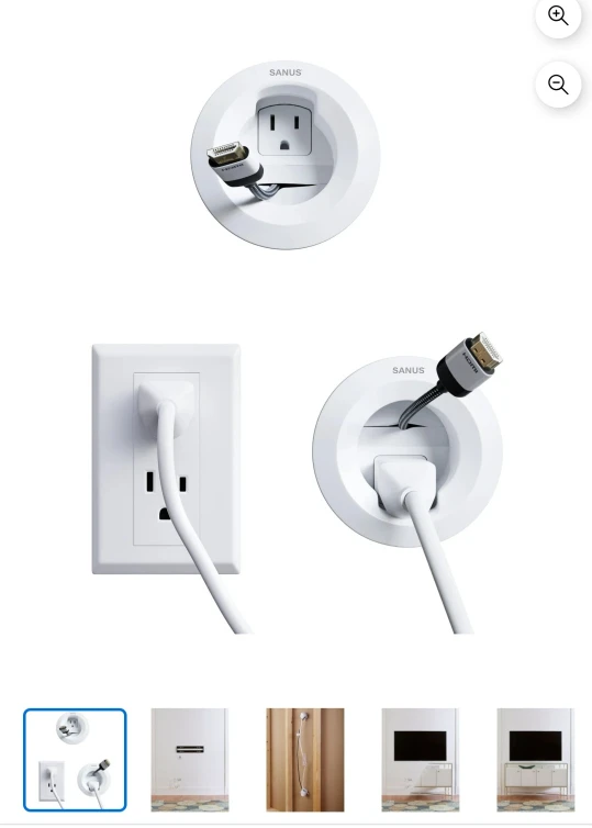Sanus VuePoint In-Wall Cable Kit FPACM1 - photo 5