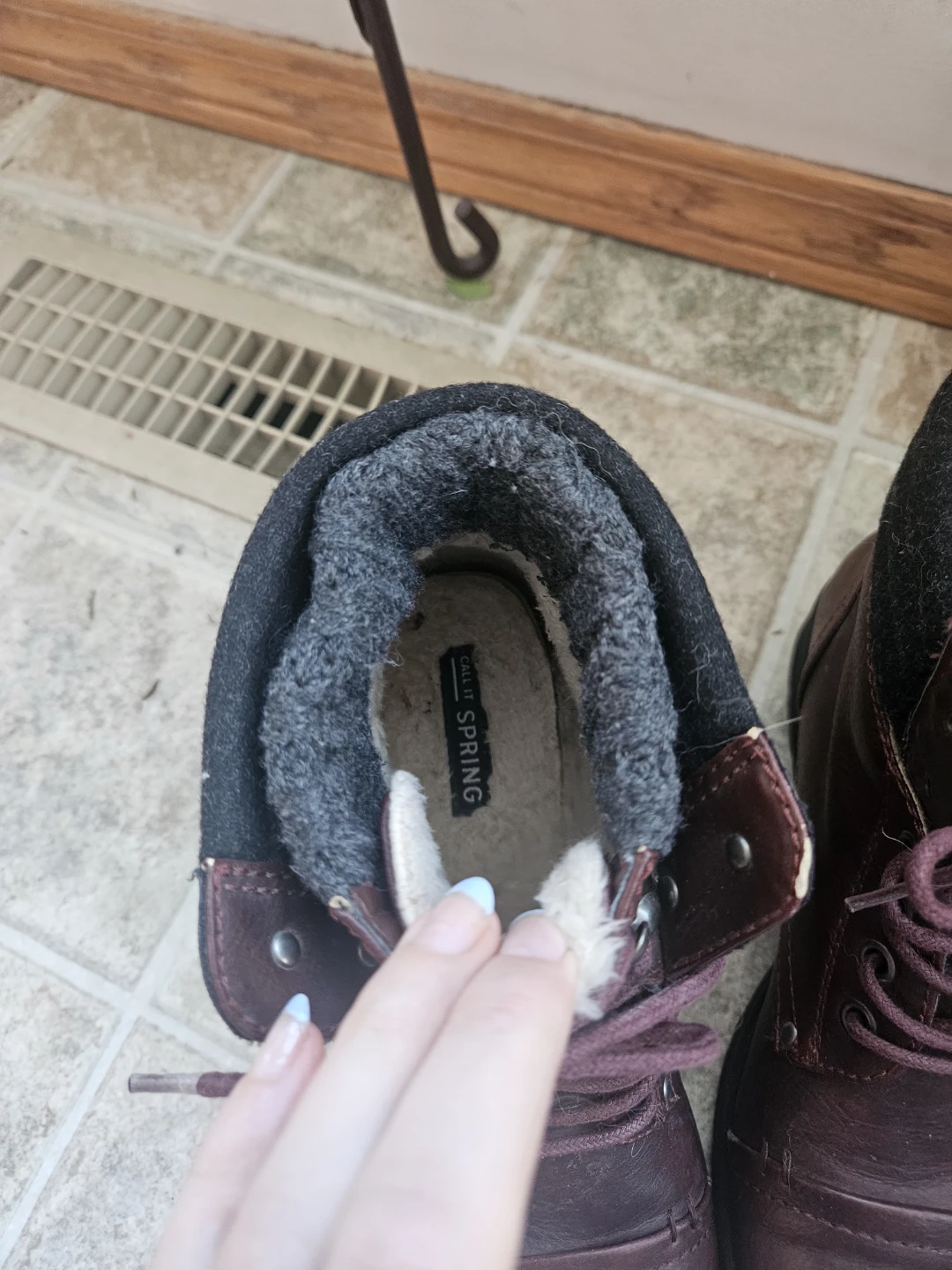 Call It Spring Burgundy Winter Boots - photo 3