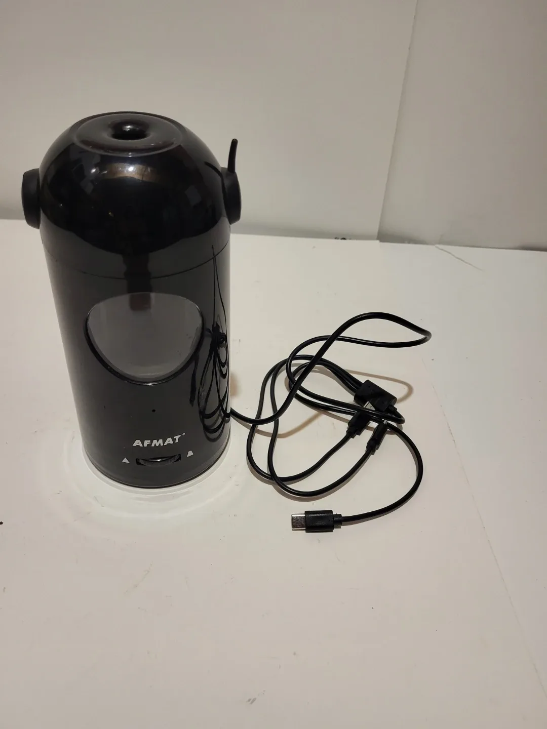 Afmat Electric Automatic Pencil Sharpener - Black