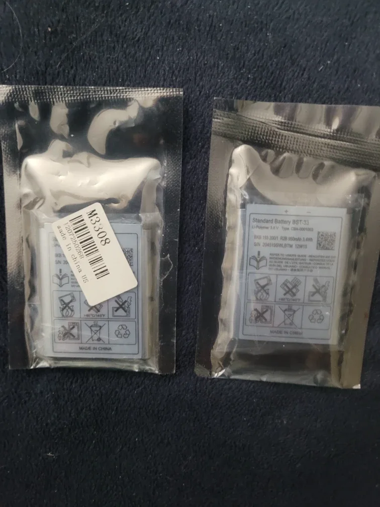 Standard Battery BST-33 # cleanout