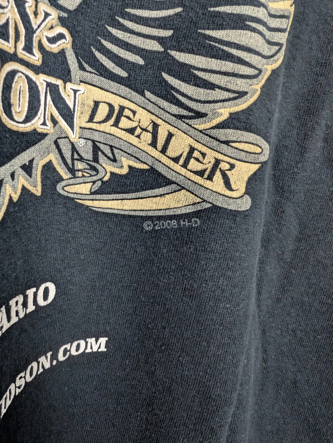 Harley-Davidson 'Ride the Legend' Black T-Shirt XL - photo 3