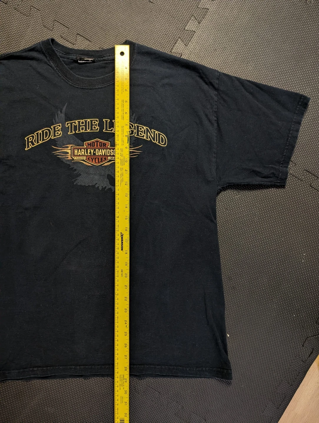 Harley-Davidson 'Ride the Legend' Black T-Shirt XL - photo 5