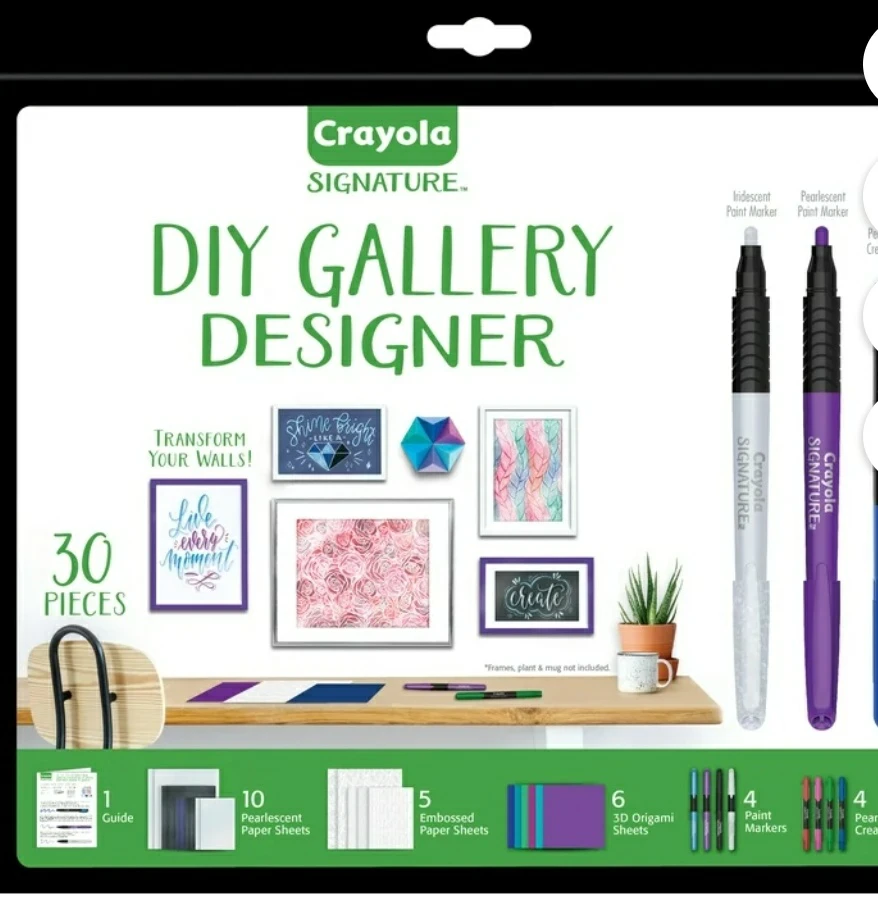 CRAYOLA DIY GALLERY DESIGNER - photo 2