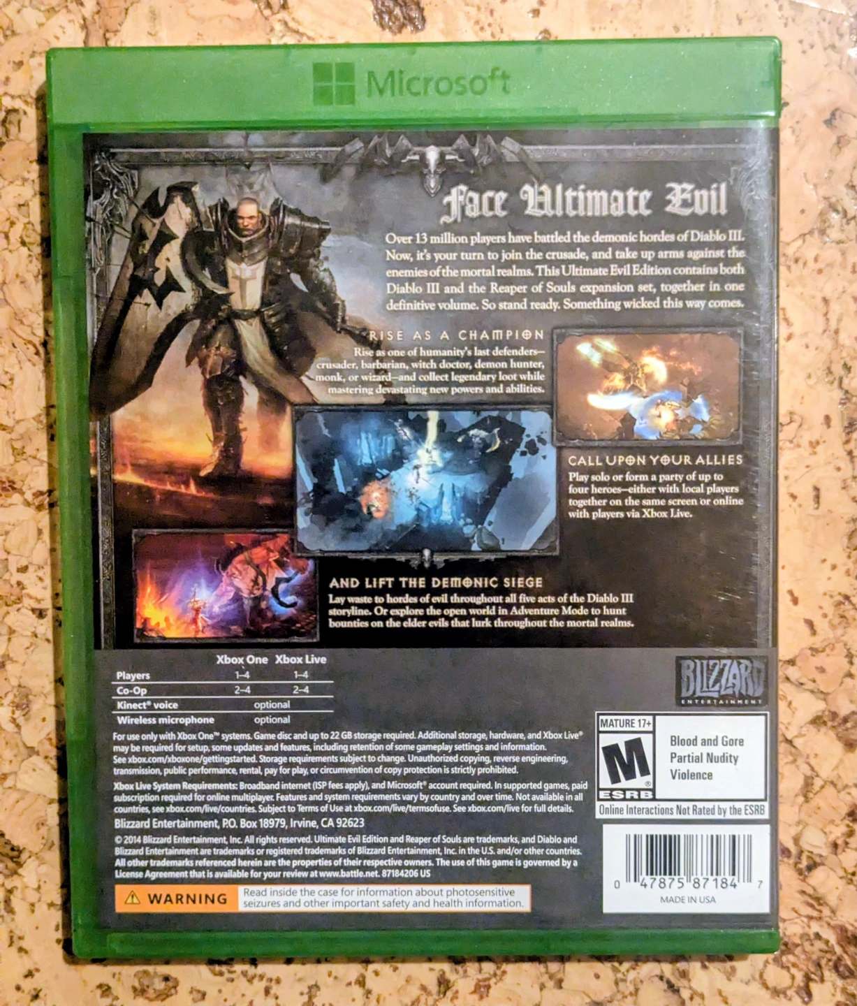 Diablo III (Reaper of Souls - Ultimate Evil Edition) - Xbox - photo 2