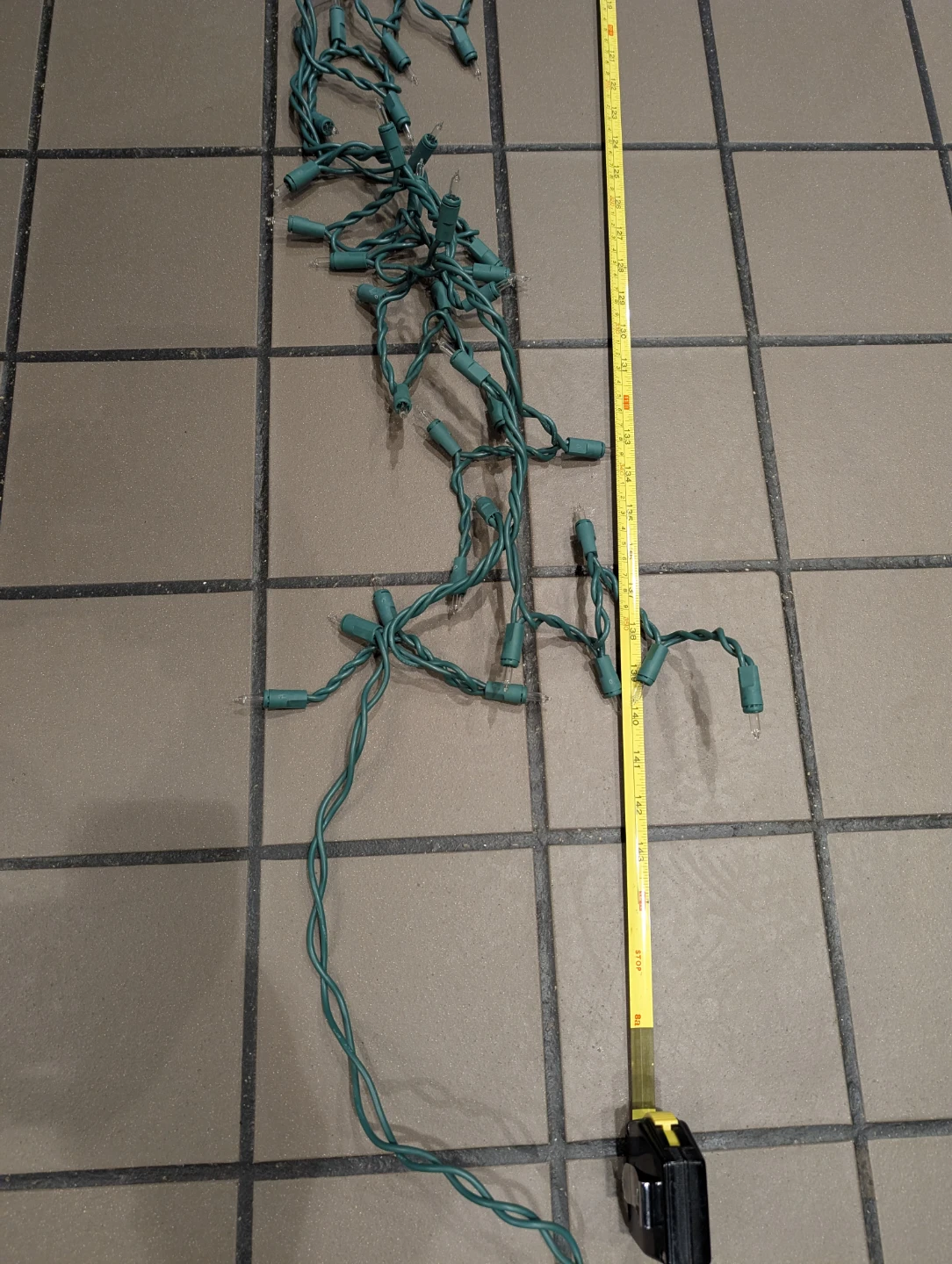 String Lights - Green Wire
