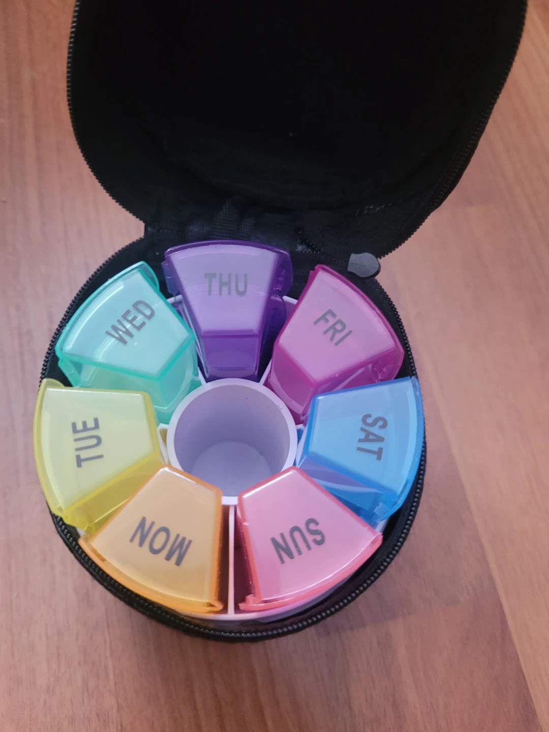 Pill Organizer with Carrying Case - photo 2